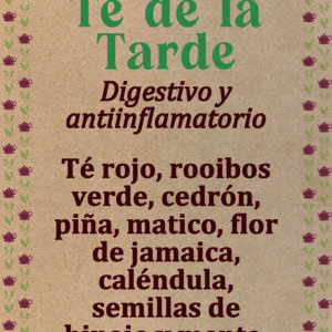 TÉ DE LA TARDE - 80gr.