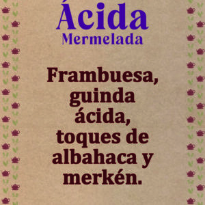 ÁCIDA- 240gr.
